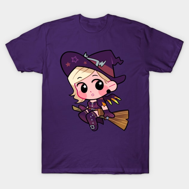 Witch Mercy T-Shirt by giraffalope